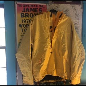 Vintage Yellow Nike Windbreaker